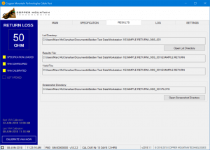 manufacturing test management plug-in vna - Results