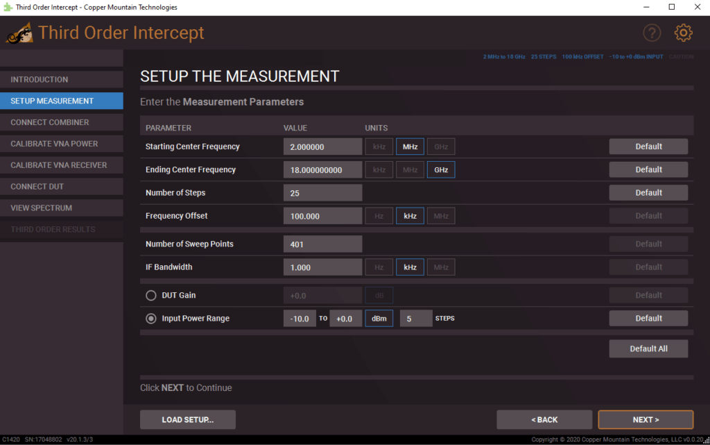 Third Order Intercept Plug-in